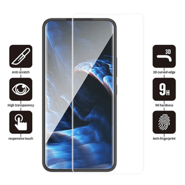 Blueo Full Glue UV Tempered Glass Screen Protector - Fit for Samsung Galaxy S22 5G